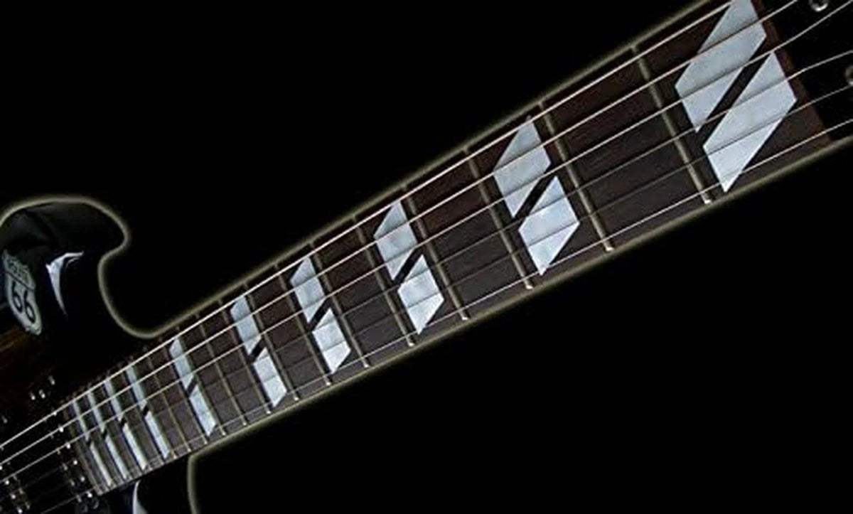 Double Parallelograms Guitar Fretboard Markers Inlay Stickers Decals