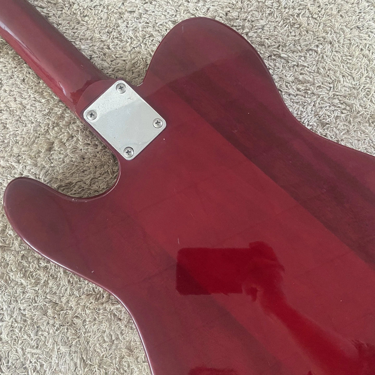 Electric Guitar Semi Finished Basswood Body, Rosewood Fingerboard