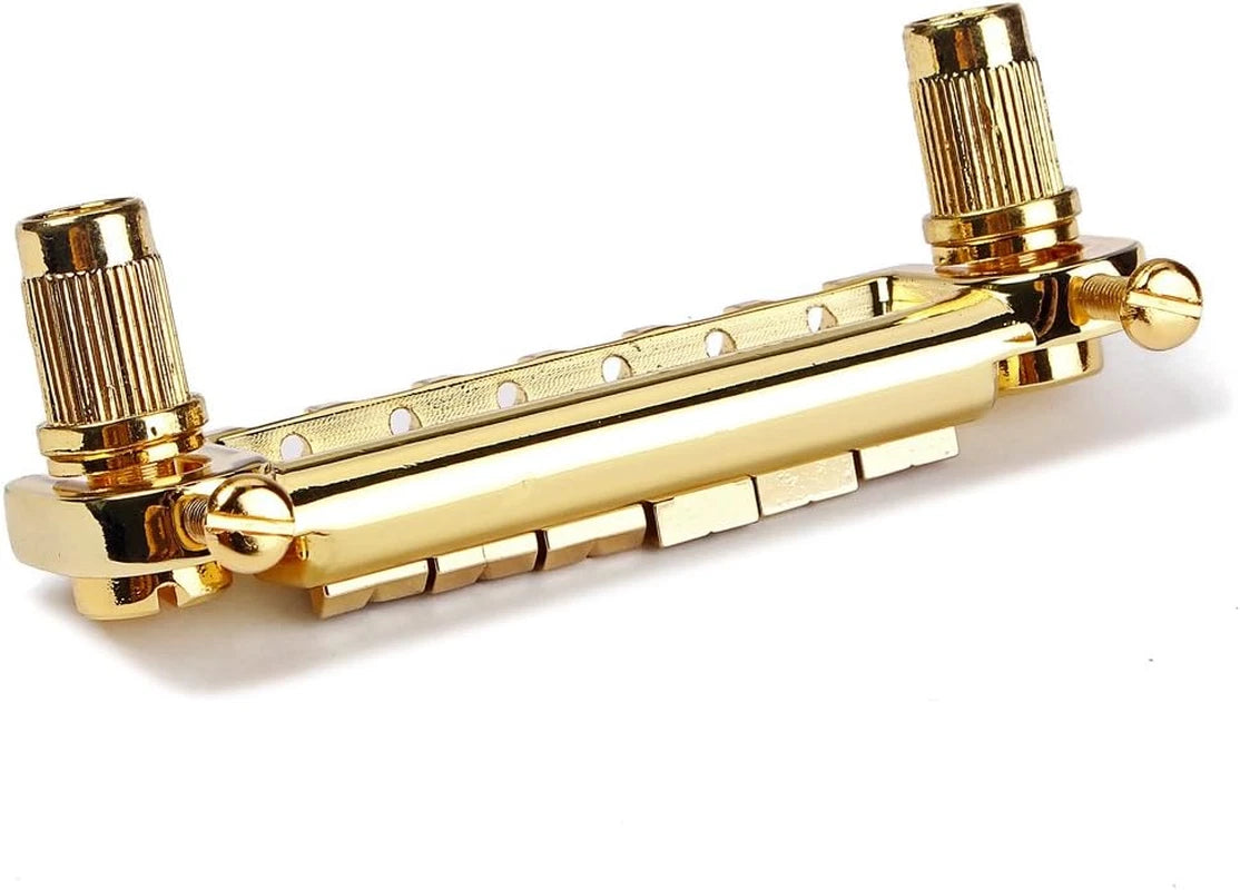 Gold Guitar Wraparound Tune-O-Matic Bridge Fit Epiphone,Ibane<wbr/>z,Gibson,PRS,B<wbr/>urny