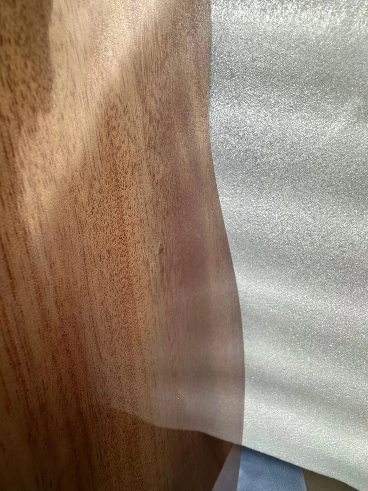 Vintage Mahogany Guitar Body, Flame Maple Veneer Fit TL Tele
