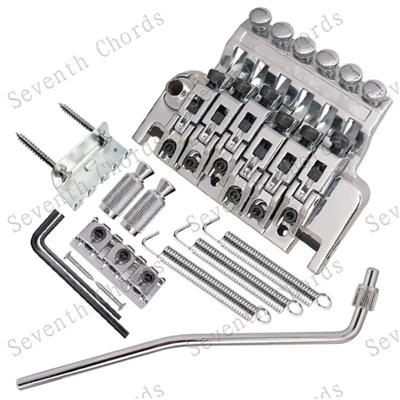 Chrome Guitar Tremolo Bridge System Fit Ibanez RG Series