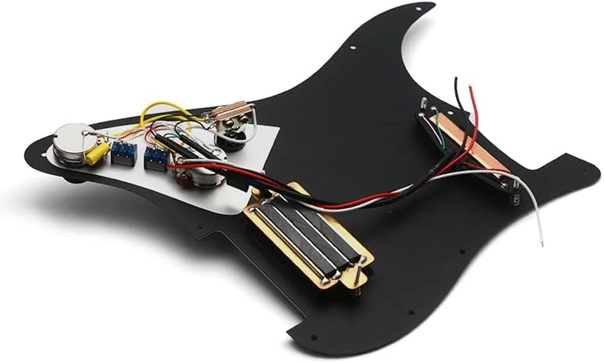 HS Guitar Dual Blades Pickups Loaded Prewired Pickguard Fit Strat ST