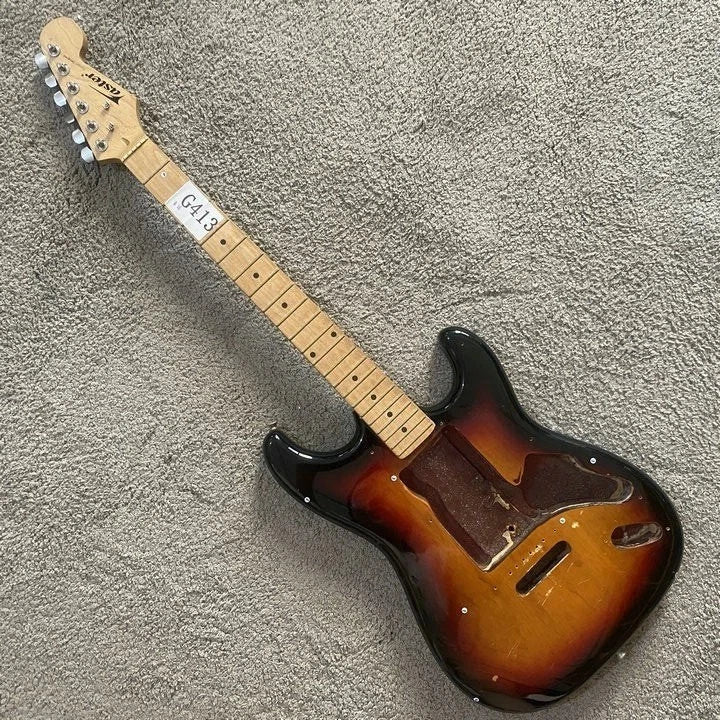 Sunburst Electric Guitar Project, Basswood Body, Maple Neck