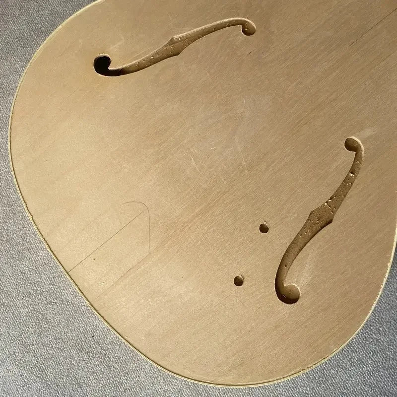 Unfinished Hollow Maple Jazz Guitar Body