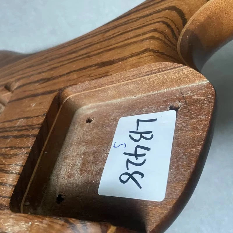 4 String Bass DIY Body, Zebrawood Top Fit Warwick