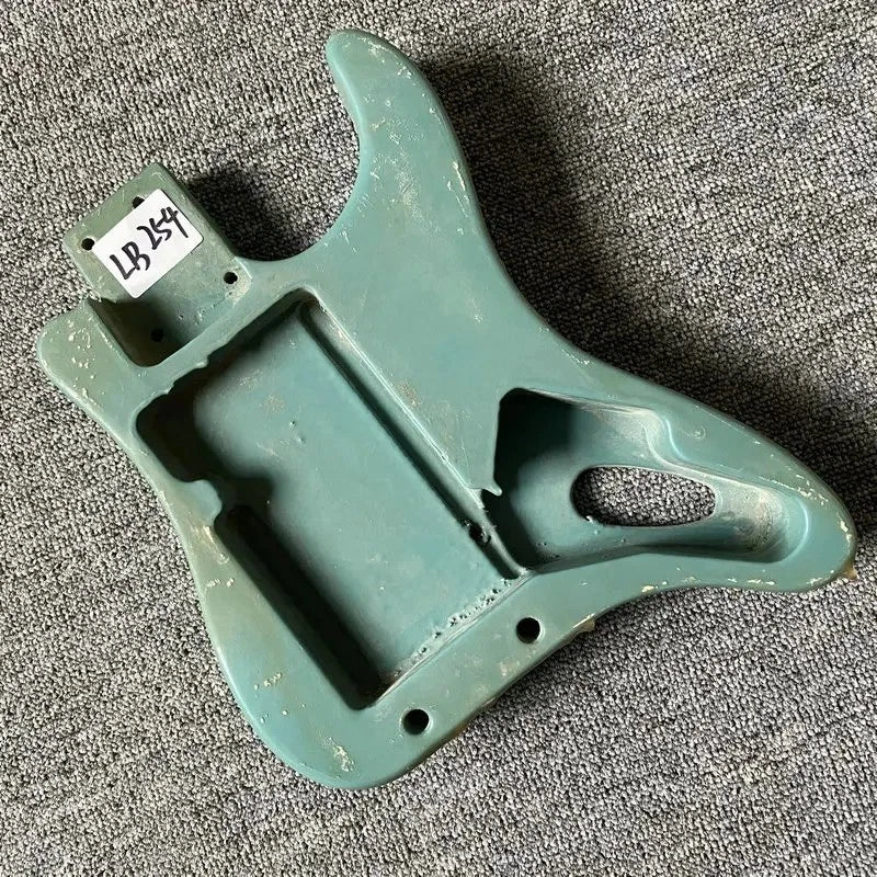 Basswood Green Travel Electric Guitar Body