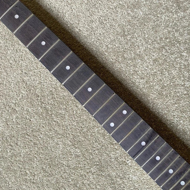 Maple Wood Guitar Neck, Rosewood 22 Frets Fingerboard Fit Ibanez Guitars