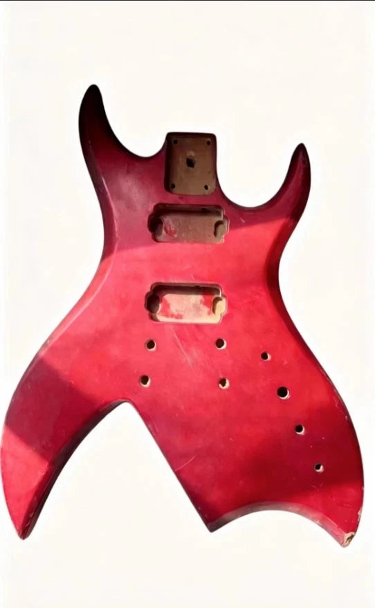Red Mahogany Guitar Body DIY Project Fit BICH Guitars