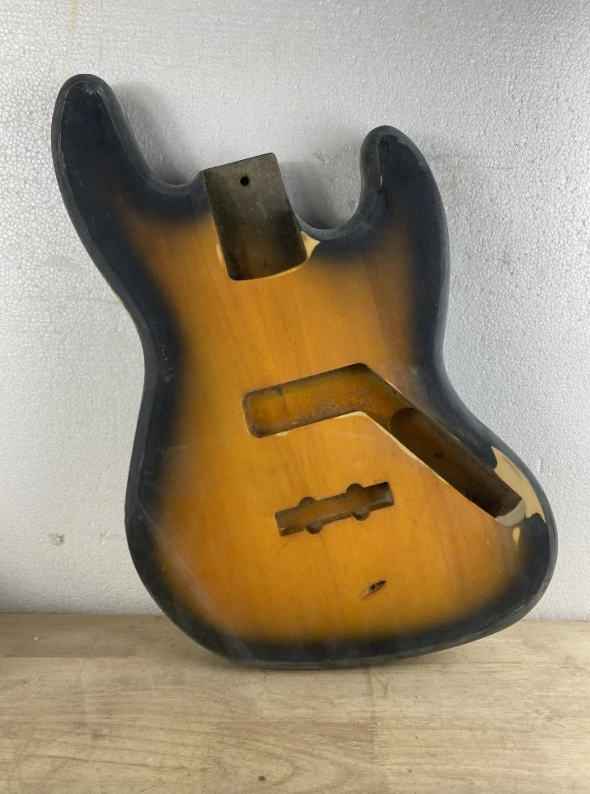 Tobacco Burst Basswood 4 String Bass Body Fit Jazz Bass