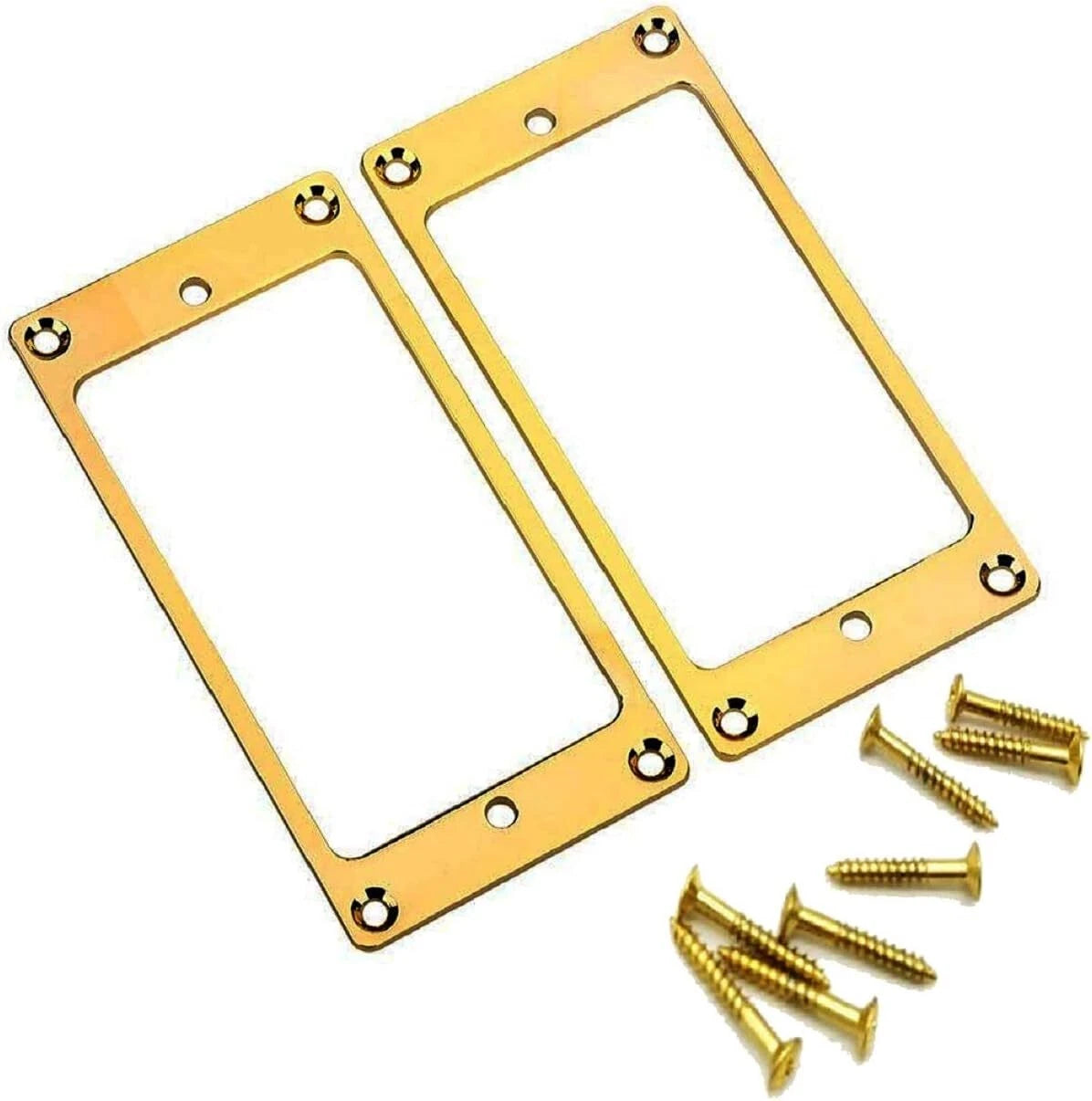 2 Pieces Gold Guitar Humbucker Pickups Rings Fit Ibanez,Schecte<wbr/>r,Jackson,ESP LTD