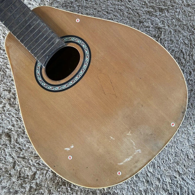 Spruce &amp; Mahogany Barrel-Shape Mandolin DIY Project