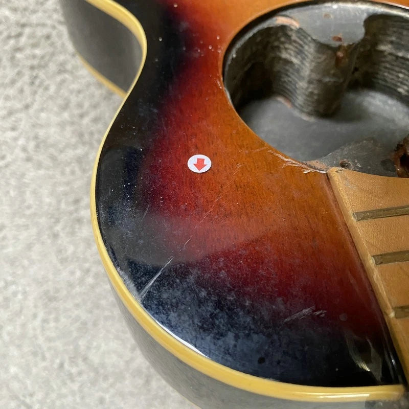 DIY Project Mini Travel Guitar, Mahogany Body, Maple Neck