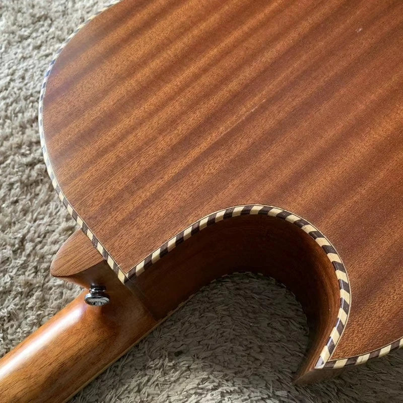 10 String Maple &amp; Sapele Crossover Folk Guitar