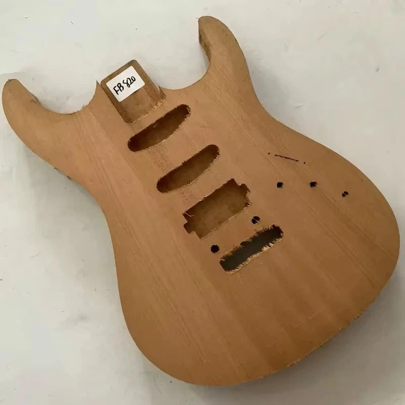 HSS Mahogany Wood DIY Project Guitar Solid Body