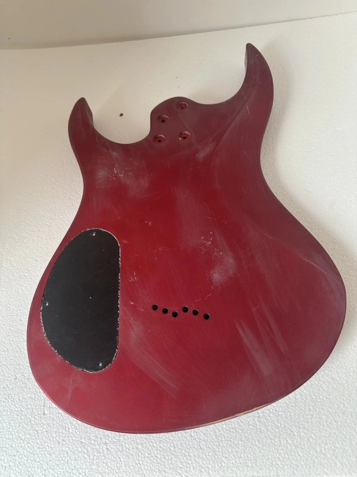 Metal Red Special Shape Guitar Body DIY Project