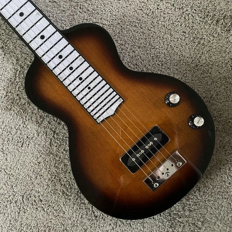 Lap Steel Guitar, Okoume Body, P90 Pickup, Sunburst