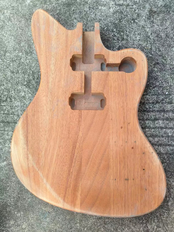 Mahogany Wood DIY Project Body Fit Jazzmaster