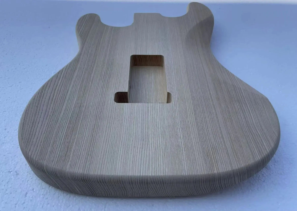 SSS Unfinished Ash Wood Guitar Body Fit Strat ST