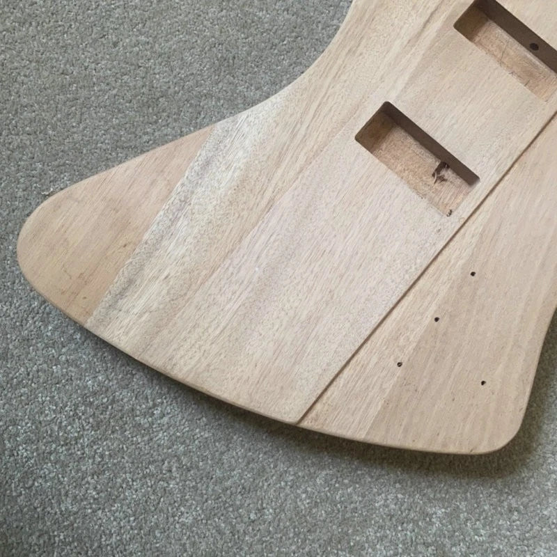 Mahogany Wood DIY Project Bass Guitar Body