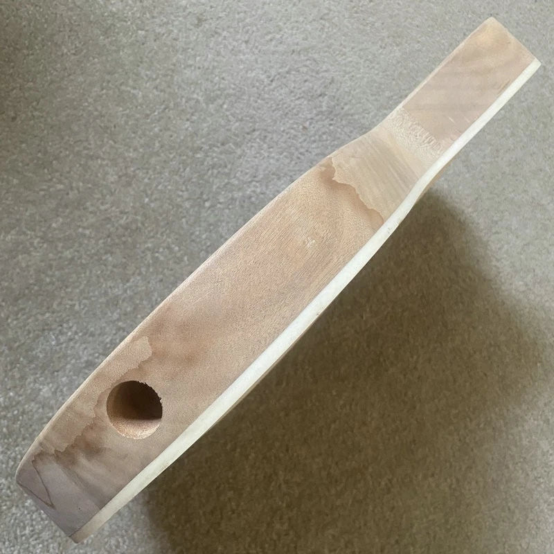 Left Hand Guitar Body, Mahogany, Tiger Maple Veneer