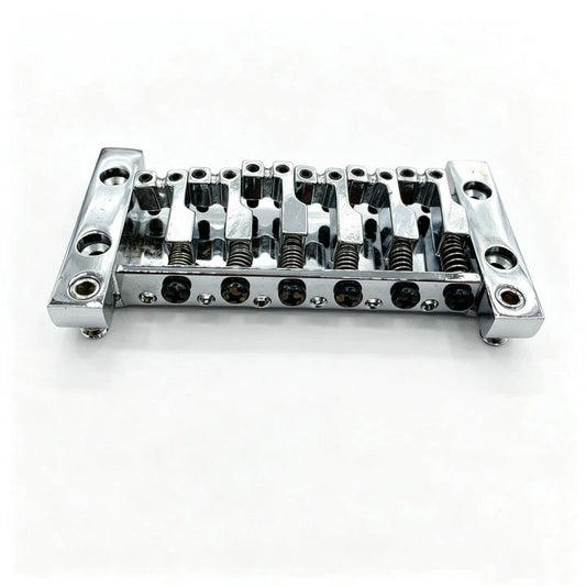 Custom Fixed Hardtail Guitar Bridge with Adjustable Saddles