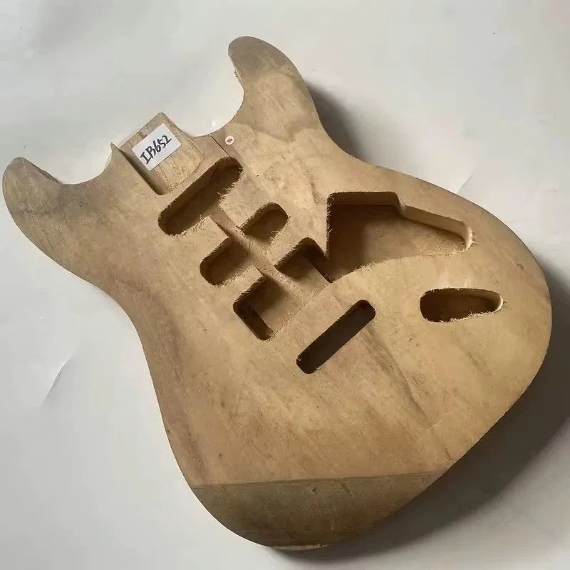 Poplar Guitar Body, SSH Routing, Tremolo Preparation, Damaged Finish Fit ST