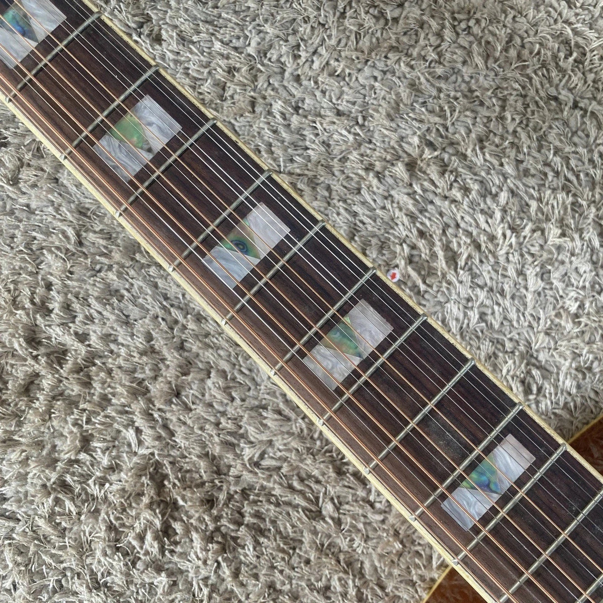 12 String Acoustic Guitar, Spruce Top Body, Mahogany Neck
