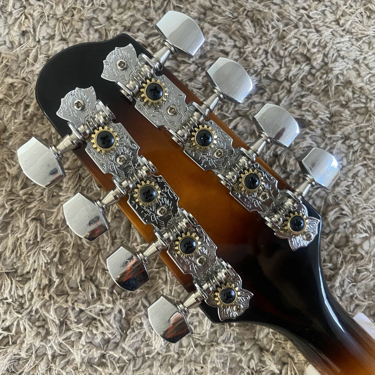 8 String Mandolin in Sunburst, Maple Neck, Rosewood Fingerboard