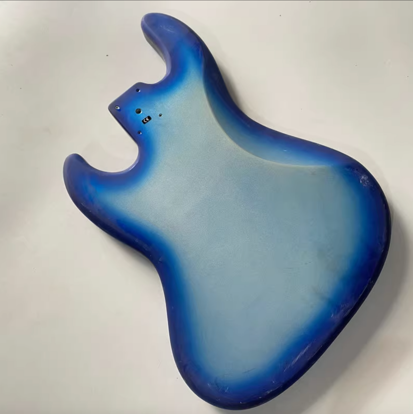 Silver Blue Burst Basswood 4 String Bass Body Fit Jazz Bass