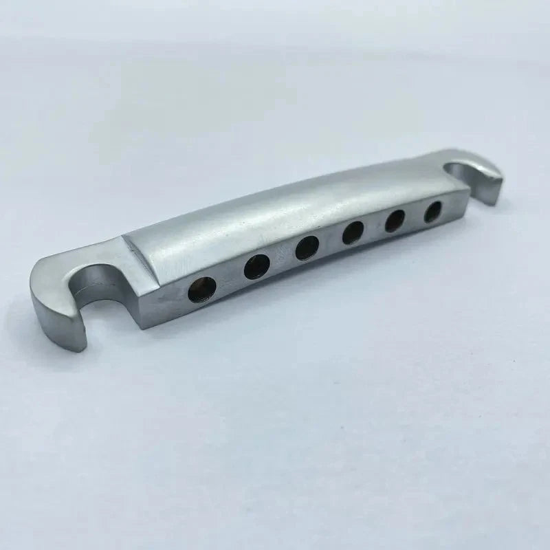 Satin Silver Guitar Tune O Matic Bridge Tailpiece For Epiphone,Ibane<wbr/>z,Gibson,ESP