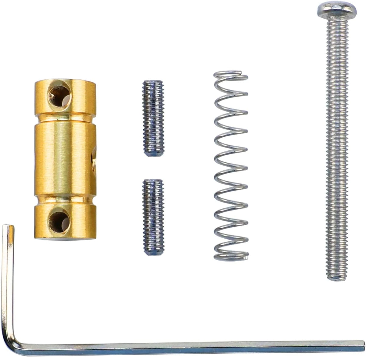 3pcs Brass Guitar Ashtray Bridge Saddles Fit Telecaster Tele
