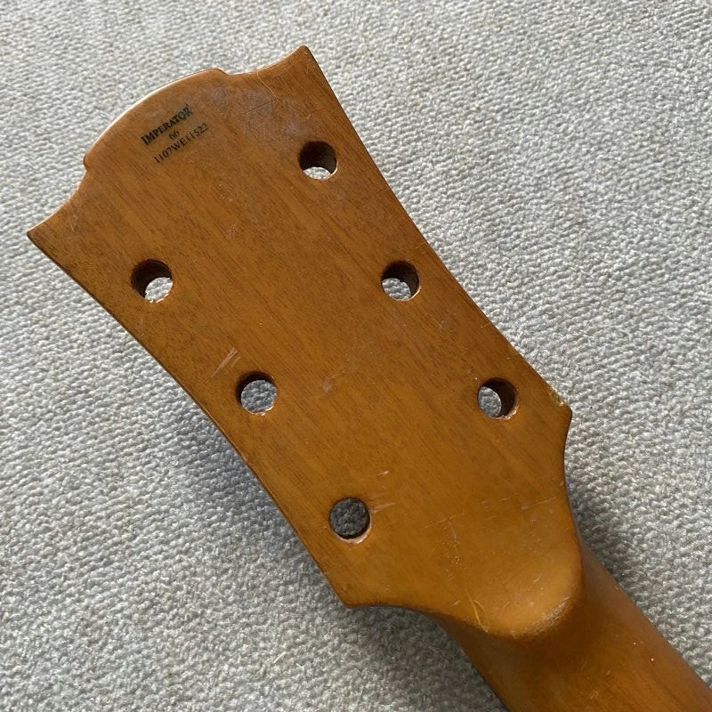 Mahogany Wood Guitar Neck, Rosewood 22 Frets Fingerboard