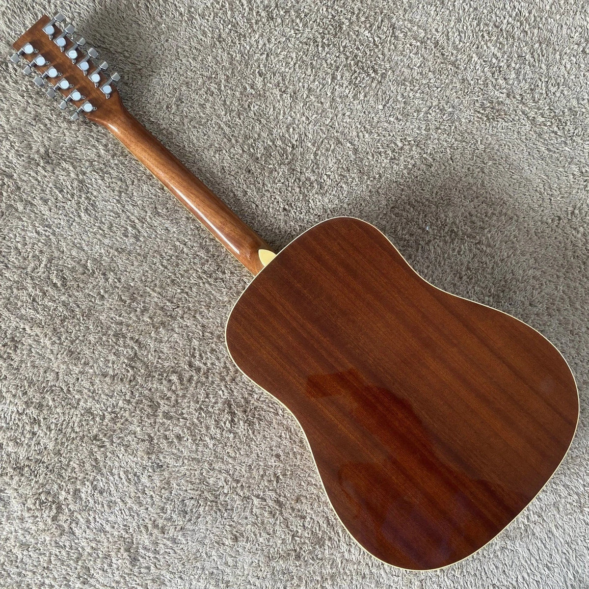 12 String Acoustic Guitar, Spruce Top Body, Mahogany Neck