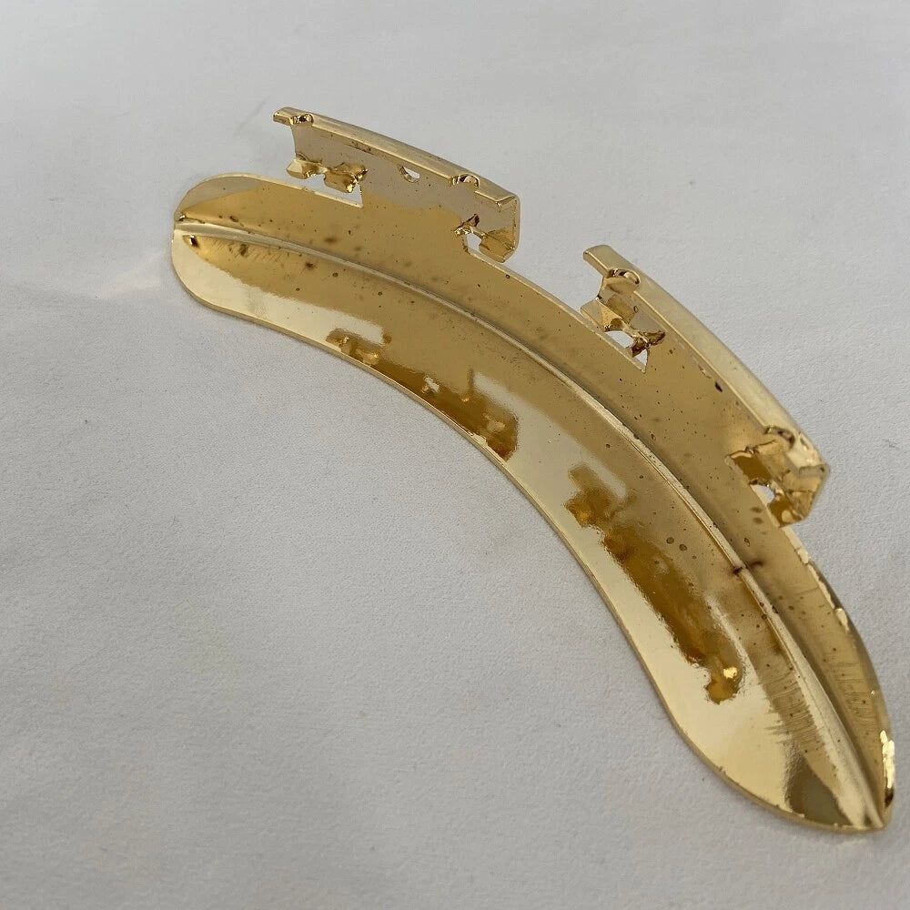 Vintage Gold Engraved Banjo Arm Rest Holder