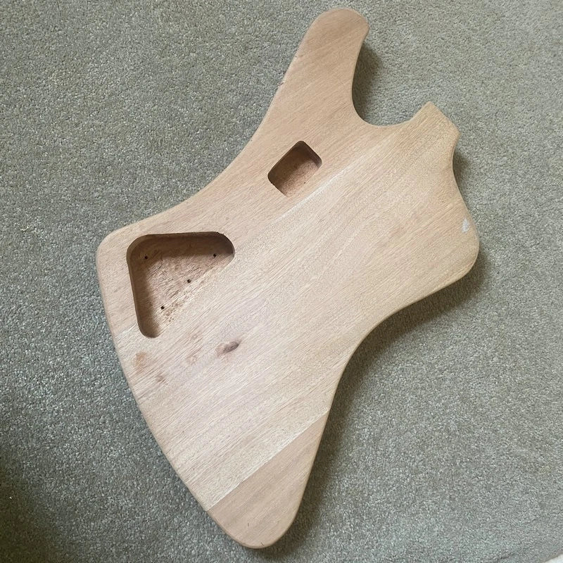 Mahogany Wood DIY Project Bass Guitar Body
