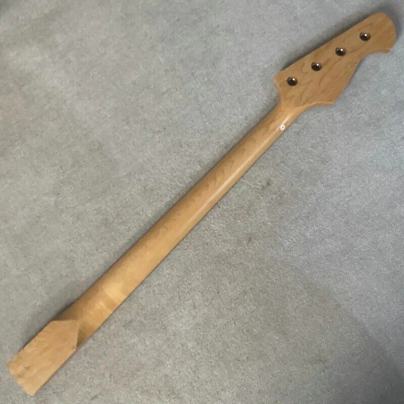 Left Handed 4 String Bass Maple Neck, Rosewood 20 Frets Fretboard Fit Jazz Bass