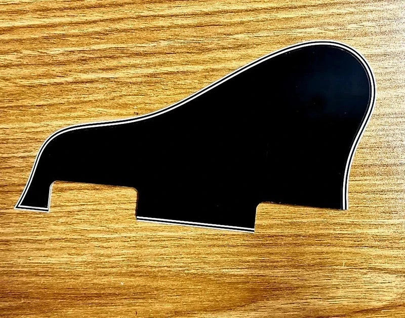 Black 5Ply Jazz Guitar Pickguard Scratch Plate Fit Epiphone ES335