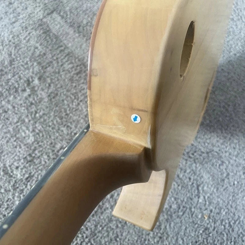 Single Cut Electric Guitar DIY Project with 22 Fret Neck