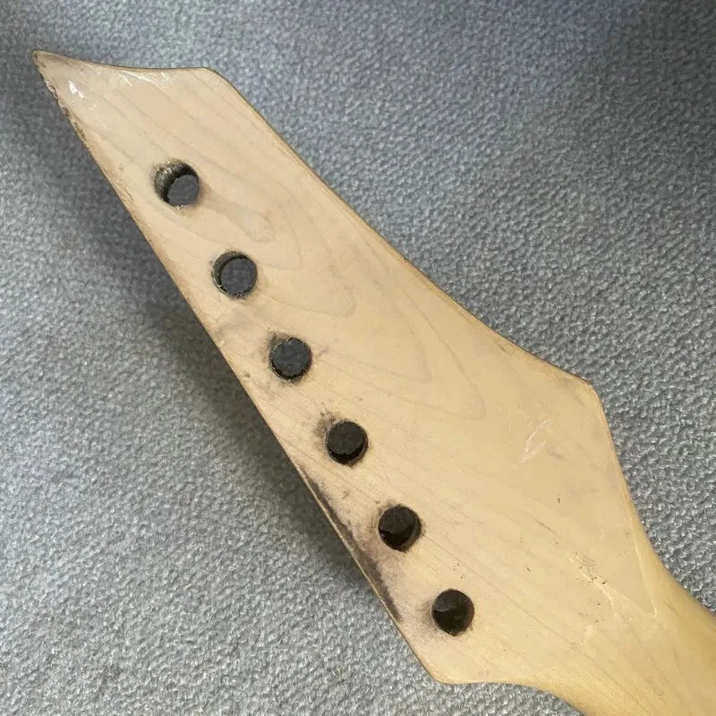 Reversed Headstock Guitar Maple Wood Neck, 24 Frets Rosewood Fretboard