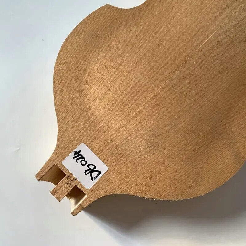Spruce and Maple Unfinished Violin Bass Hollow Body DIY Project