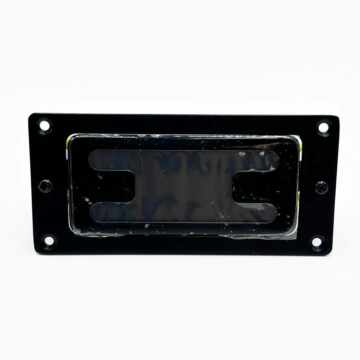 Black Mini Guitar Humbucker Pickups Set Pair, 50mm Neck/52mm Bridge