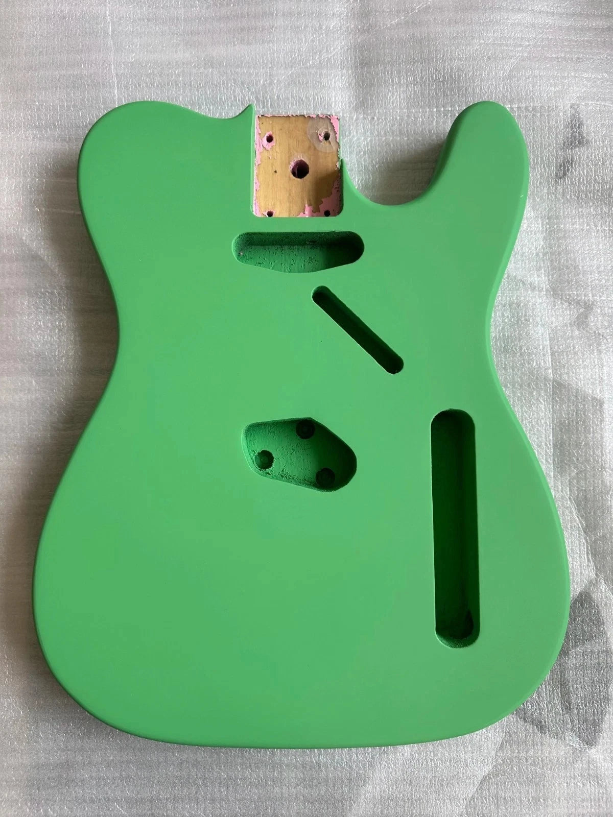 Light Green Guitar Paulownia Wood Body Fit TL Tele