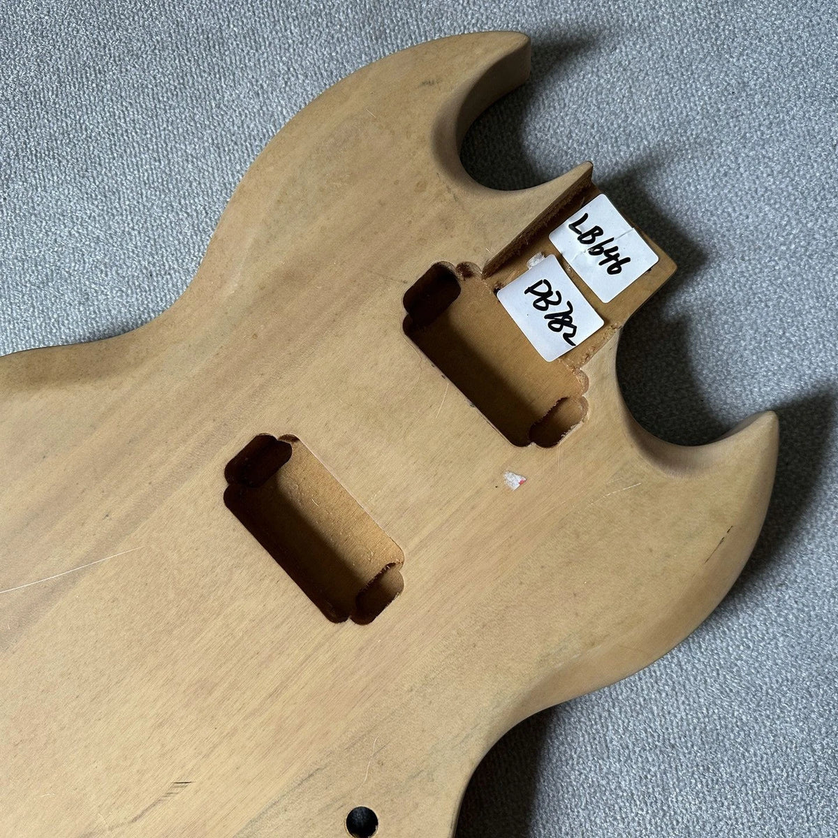 Guitar Body, Mahogany, Unfinished, HH