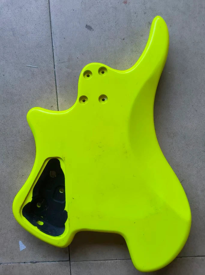 Yellow HH DIY Headless Guitar Body