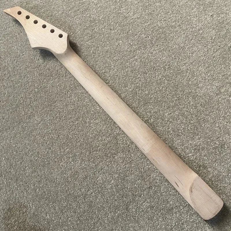 Custom DIY Project Guitar Maple Wood Neck, Rosewood Fingerboard