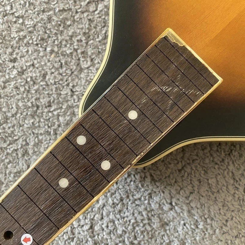 Honey Burst 8 String Mandolin Project, Spruce Top, Mahogany Body, Rosewood
