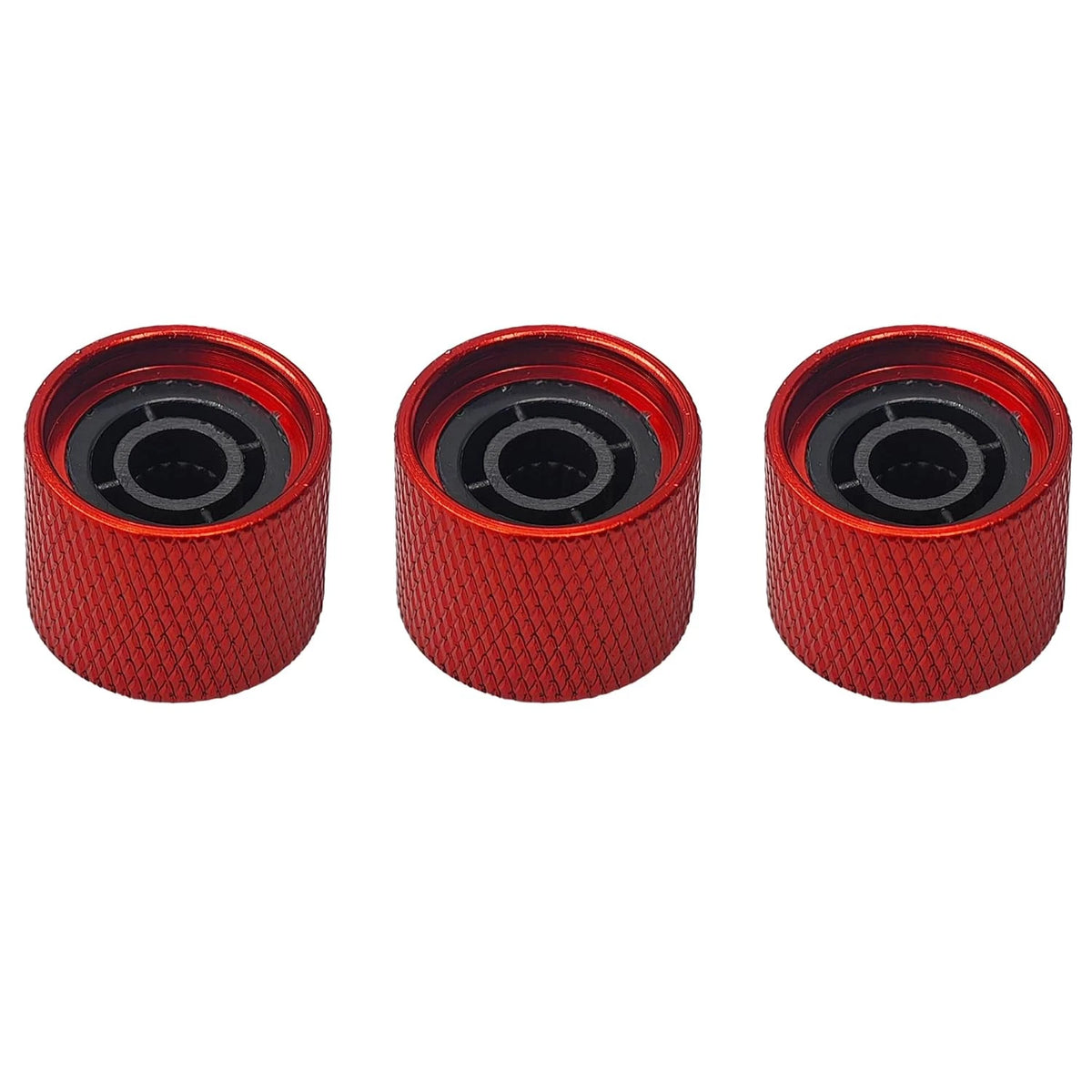4PCS Red Guitar Bass Control Knobs Fit Schecter,Dean,<wbr/>Washburn,Peave<wbr/>y,Ibanez,ESP