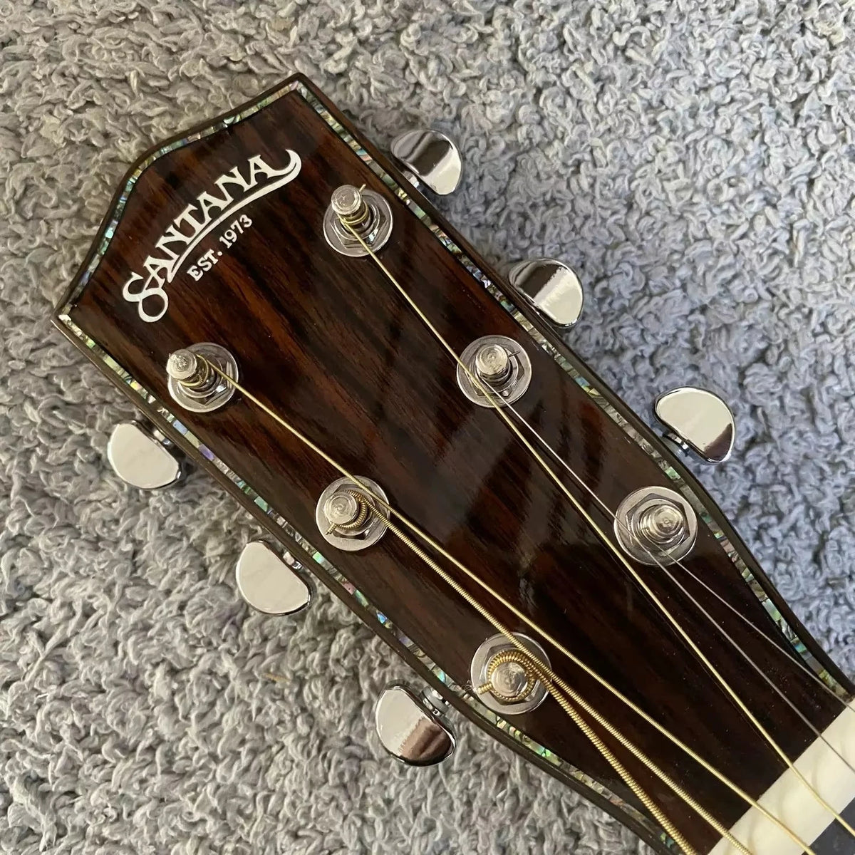 36-Inch All-Solid Acoustic Guitar, Mahogany Neck, Rosewood Fingerboard, 22 Frets