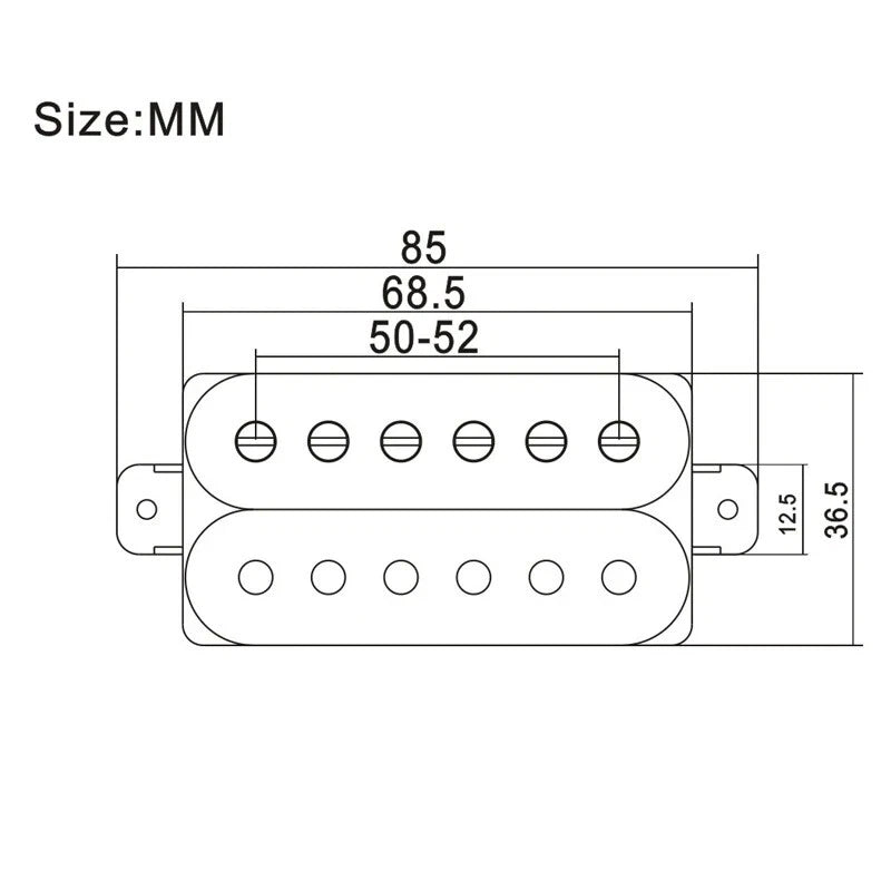 Red Guitar Humbuckers Pickups Fit Kiesel,Peavey,<wbr/>Ibanez,Godin,E<wbr/>piphone,Dean