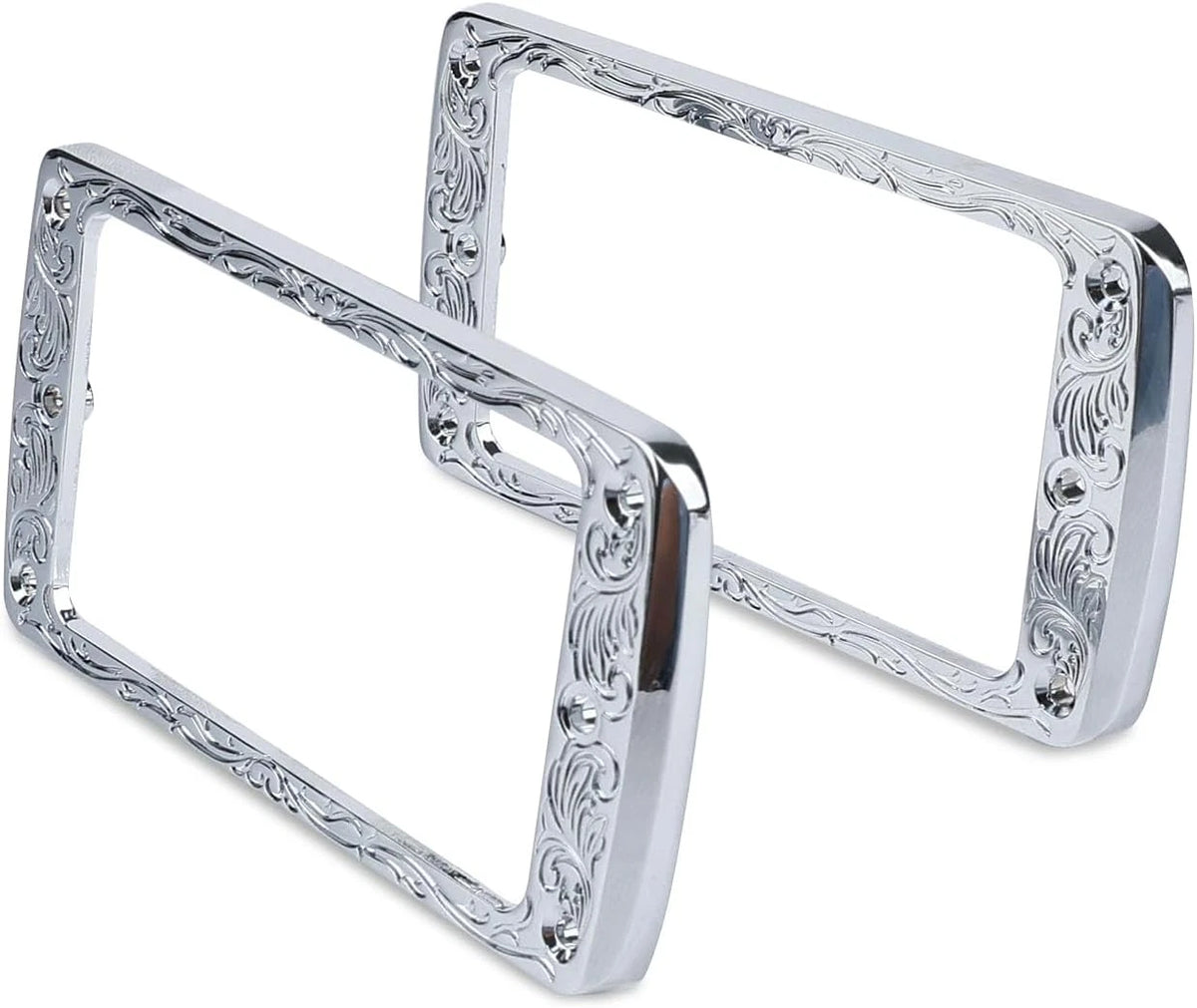 2pcs Flat Engraved Guitar Humbucker Pickup Rings Frames Fit Fender,Cort,ES<wbr/>P LTD